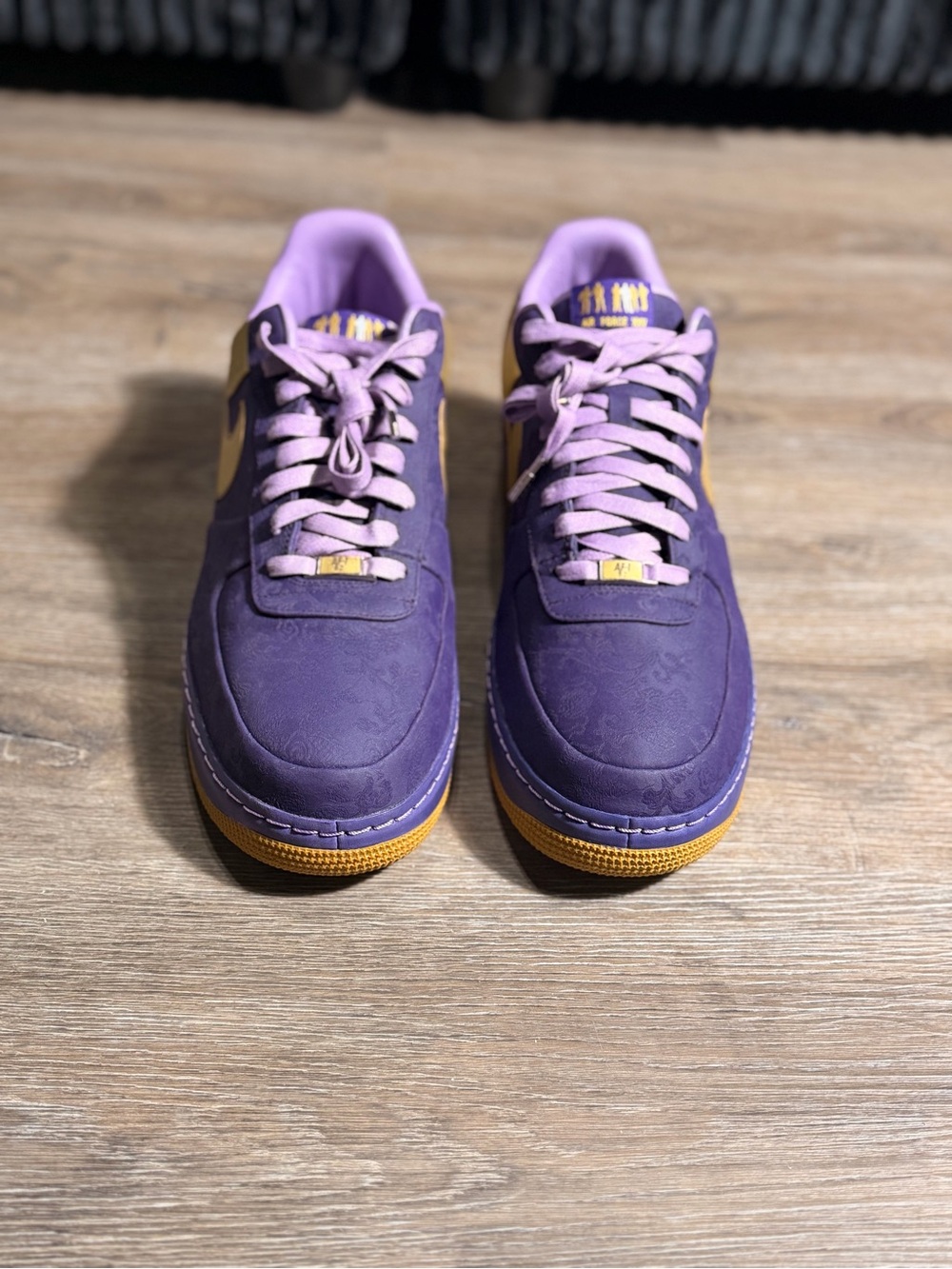 Nike Air Force 1 Low Supreme Jamaal Wilkes.Size 14 - Picture 2 of 4